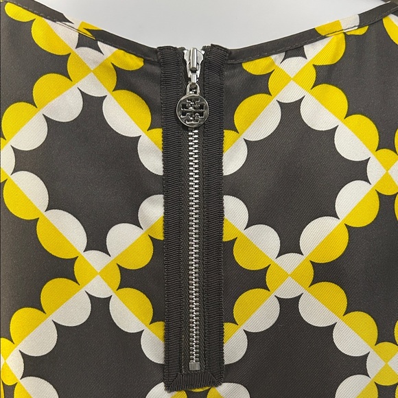 Tory Burch Yellow, grey, and white  Patterned Tank Top - Picture 10 of 16